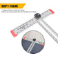 T-shaped High-precision Woodworking Movable Marking Square