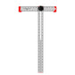 T-shaped High-precision Woodworking Movable Marking Square