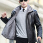 [Perfect gift] Men’s Winter Chic Fleece Leather Jacket