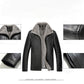 [Perfect gift] Men’s Winter Chic Fleece Leather Jacket