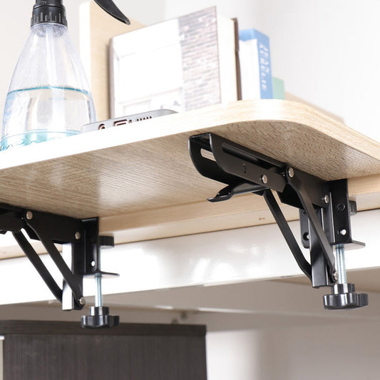 Foldable Desk Extension Bracket Two-Piece Set