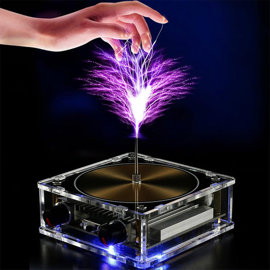 Touchable Artificial Lightning Spark Musical Coil