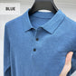 🔥New Year Sale🔥Men's Long Sleeve Button Up Wool Knit Lapel Shirt - Buy 2 and Get Free Shipping