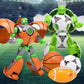 Transforming Robot Toy in Sport Ball Shape