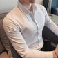 🔥👔Men's High Stretch Ironing-free Business Shirt👔🔥supply of goods is tight⏰