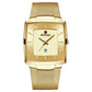 Men’s Ultra-thin Square Mesh Belt Quartz Watch