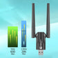 Wi-Fi 6 USB Wireless Adapter with Dual Antennas