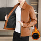 ✈️Free shipping✈️Men's Fashion Casual High Quality Imitation Leather Jacket