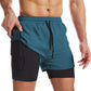 ⏳ Limited time 50% off! 💥Men's 2-in-1 Quick-Dry Sports Shorts