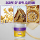 Water-Based Shiny Gold Leaf Paint