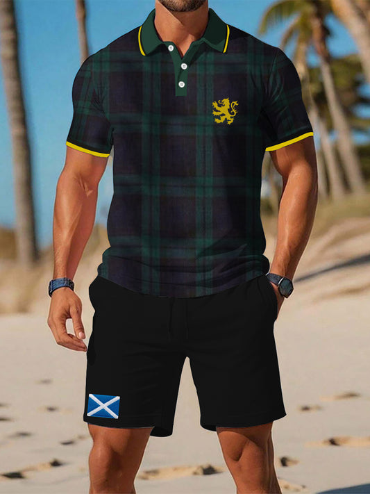 Men's Scotland Flag Printed Sets