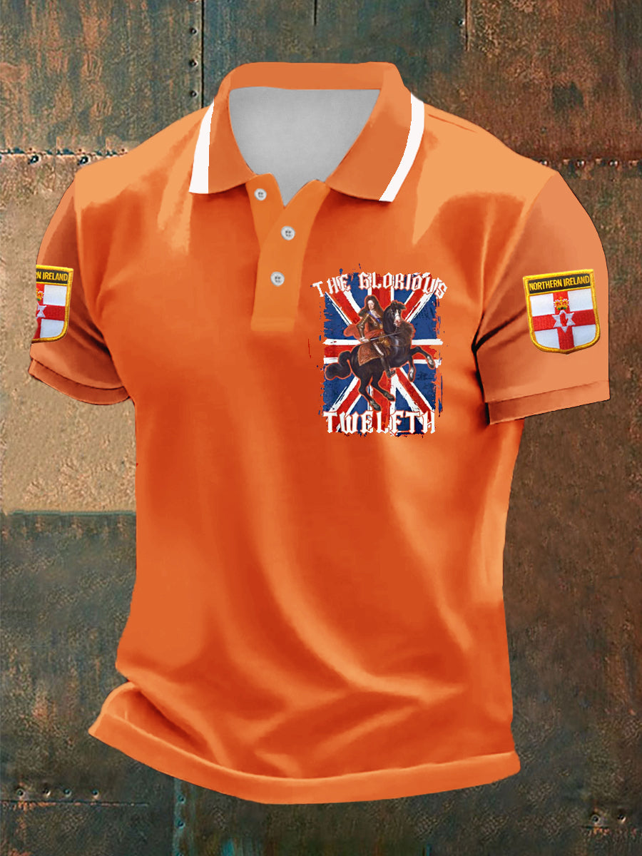 Men's Glorious Twelfth King William Of Orangemen Day 1690 2025 T-Shirt
