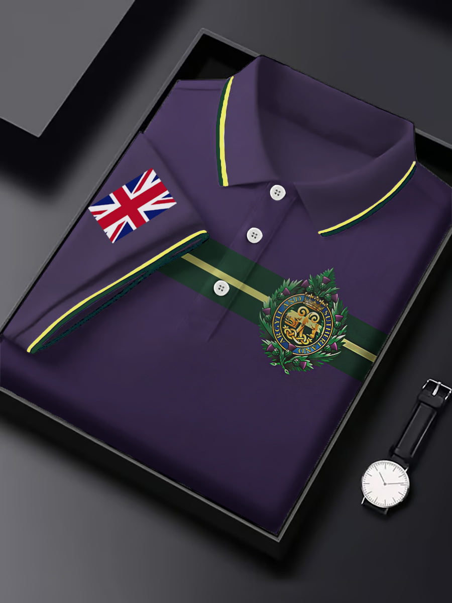 Men's Business Style Badge Top