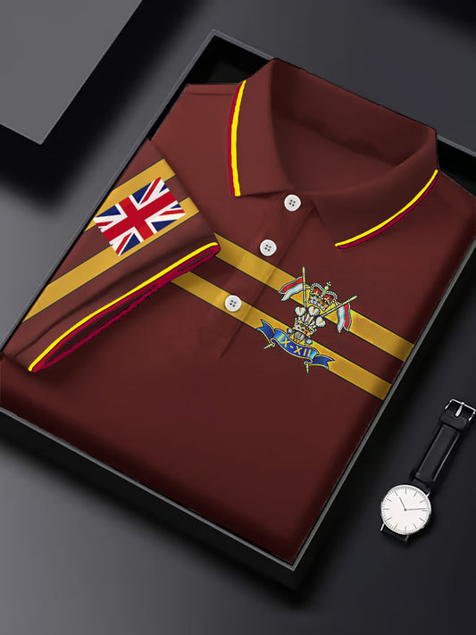 Men's Business Style Badge Top