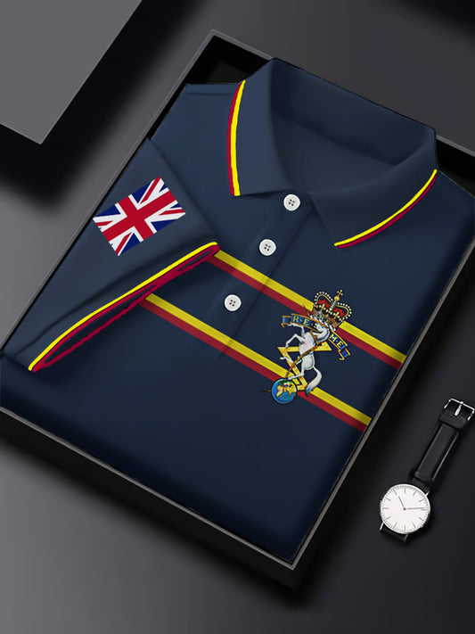 Men's Business Style Badge Top