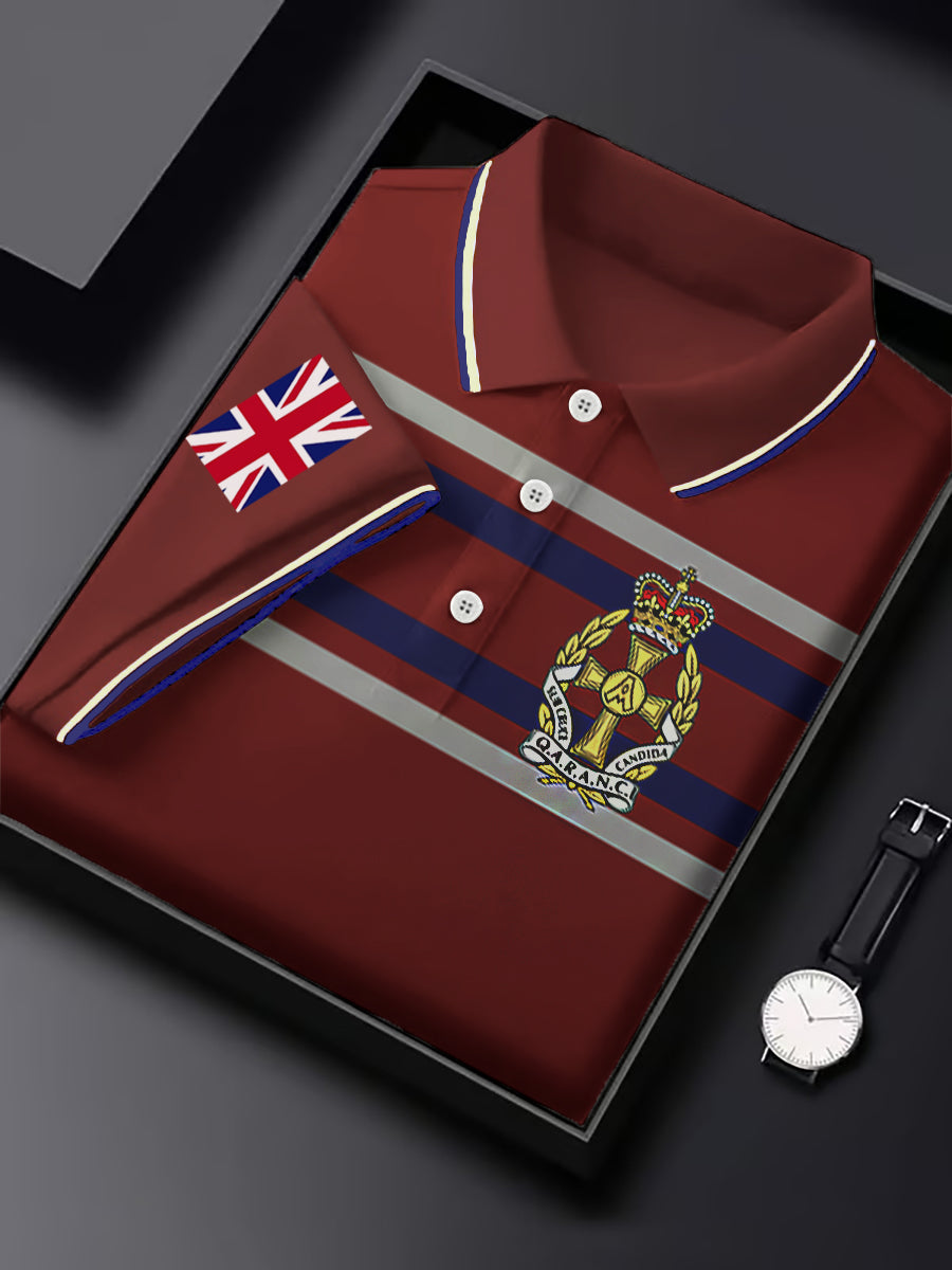 Men's Business Style Badge Top