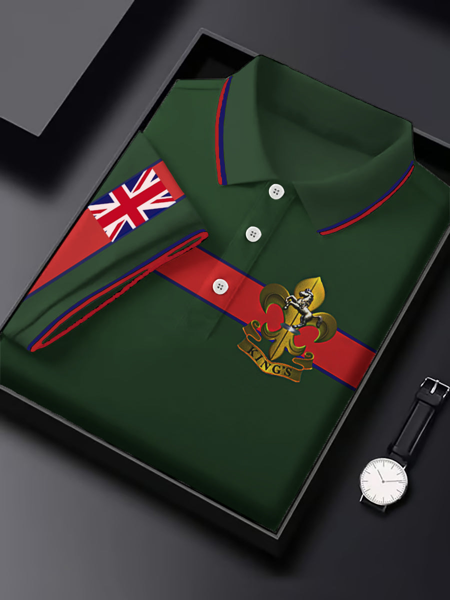 Men's Business Style Badge Top