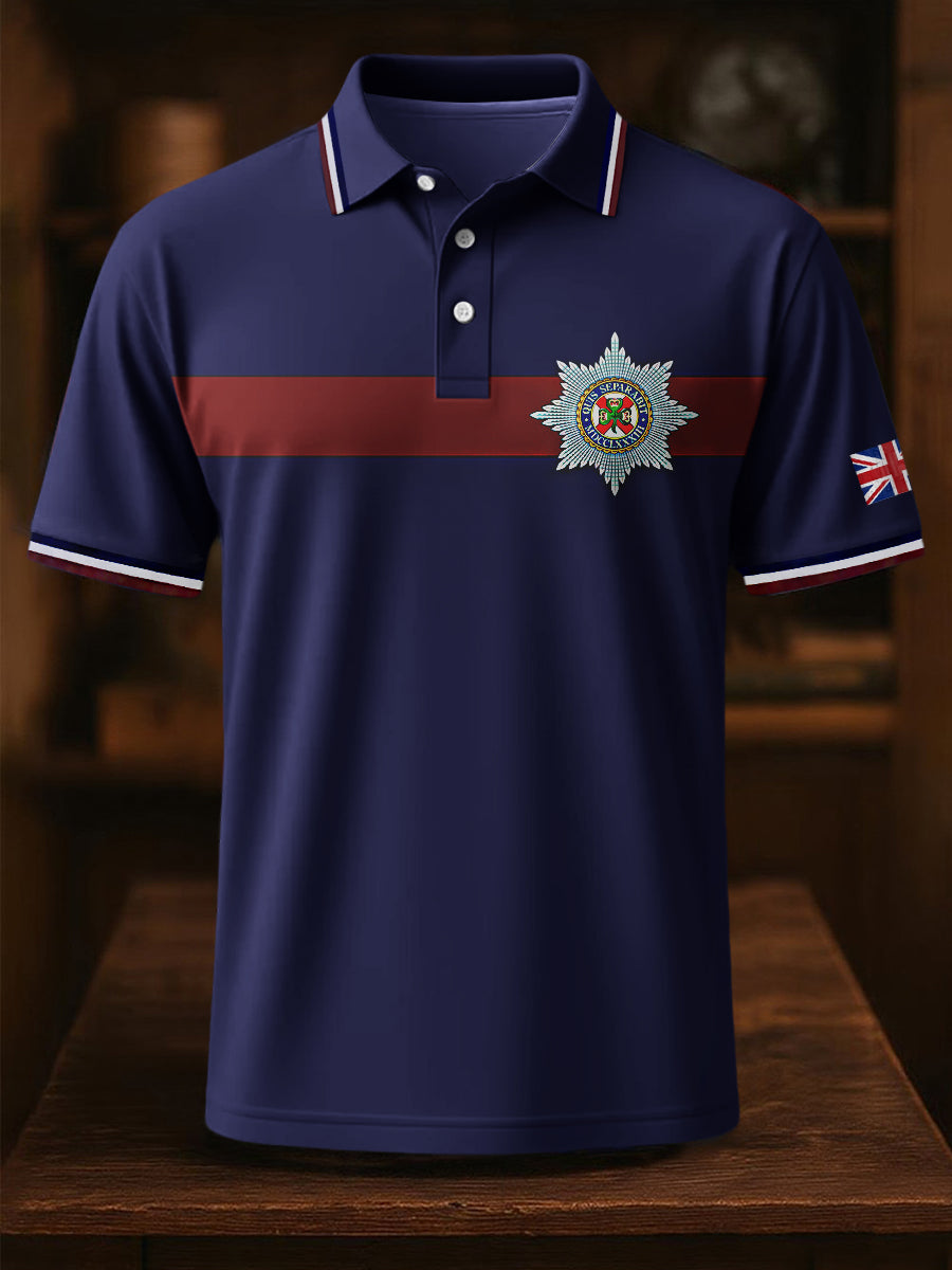 Men's Business Style Badge Top