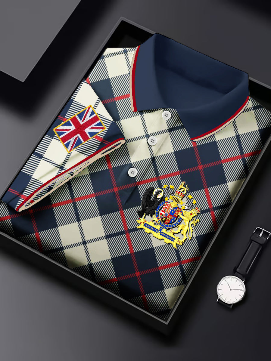 Men's British Business Badge Top