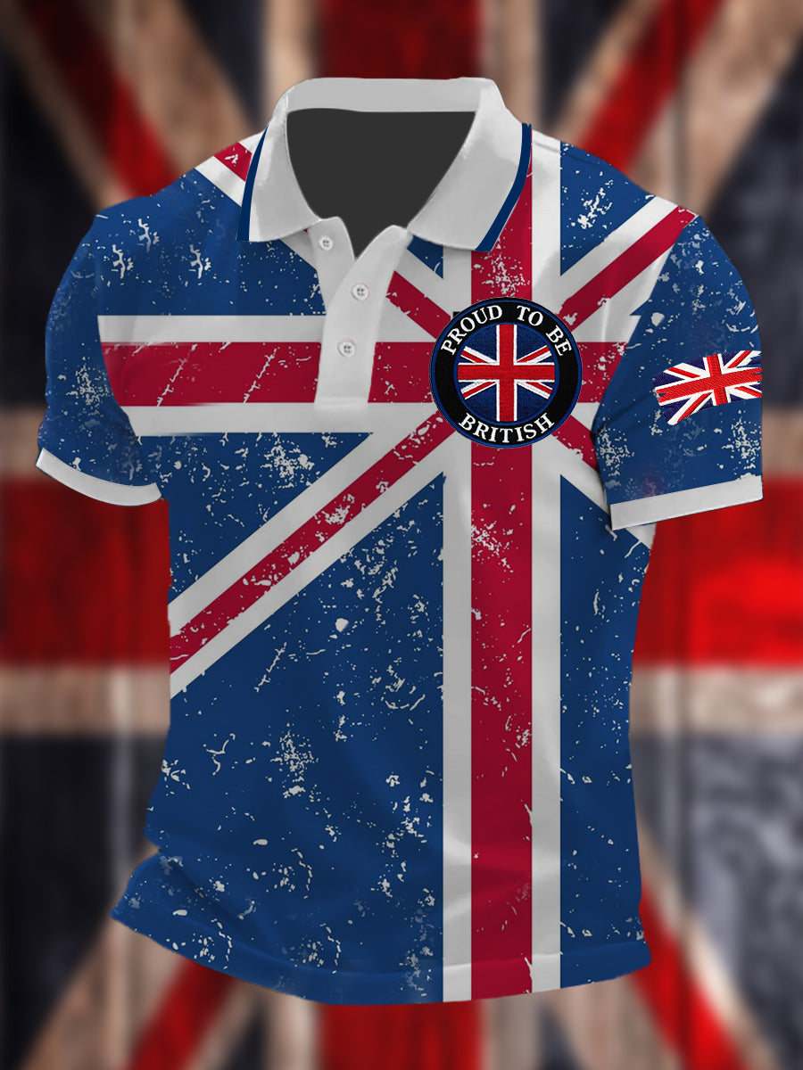 Men's Proud To Be British Short Sleeve Shirt