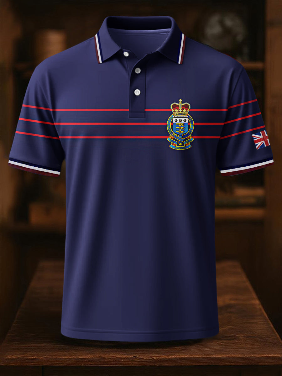 Men's Business Style Badge Top
