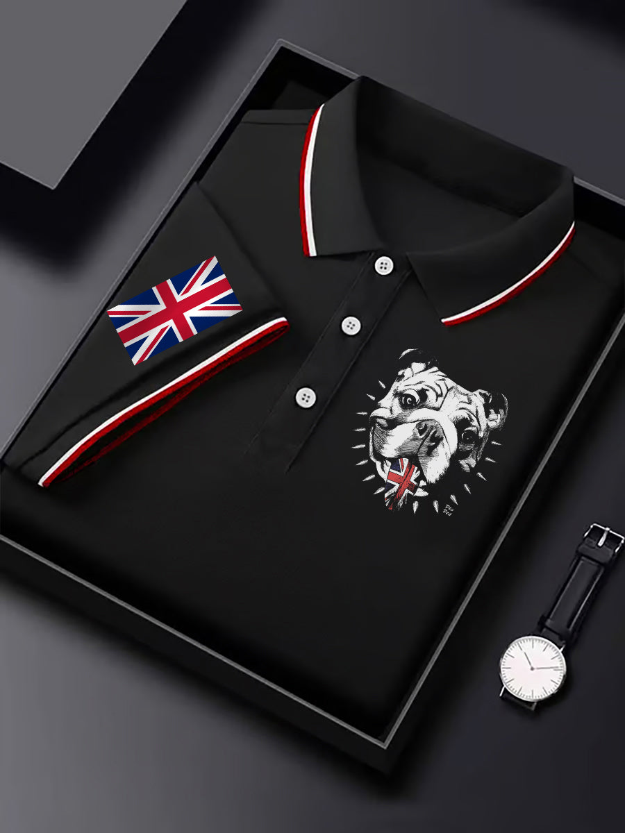 Men's Vintage British Bulldog Casual Shirt