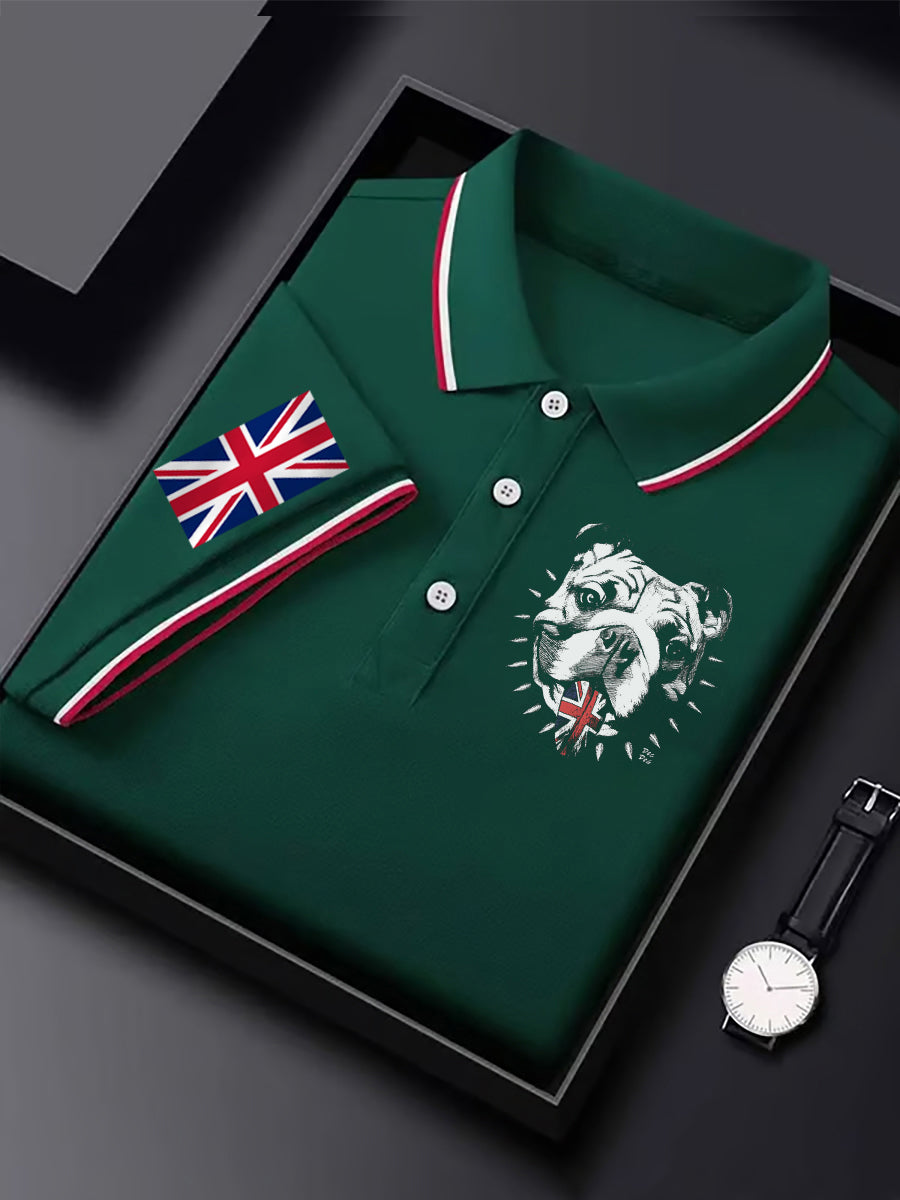 Men's Vintage British Bulldog Casual Shirt