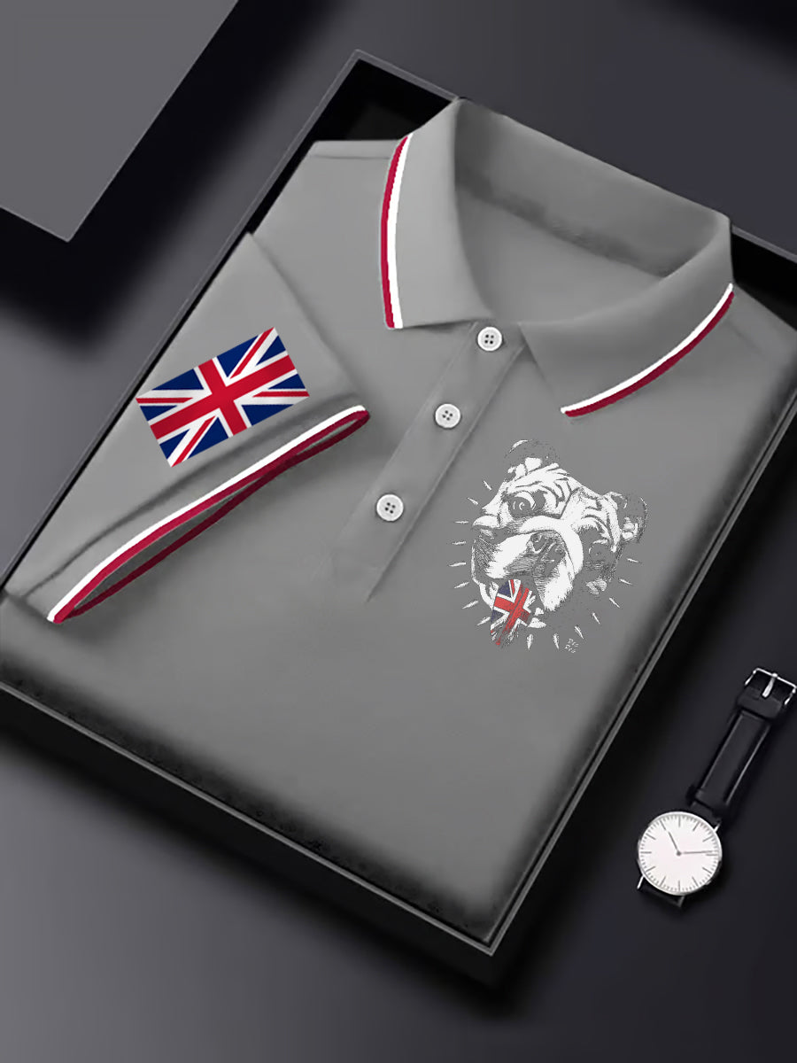 Men's Vintage British Bulldog Casual Shirt