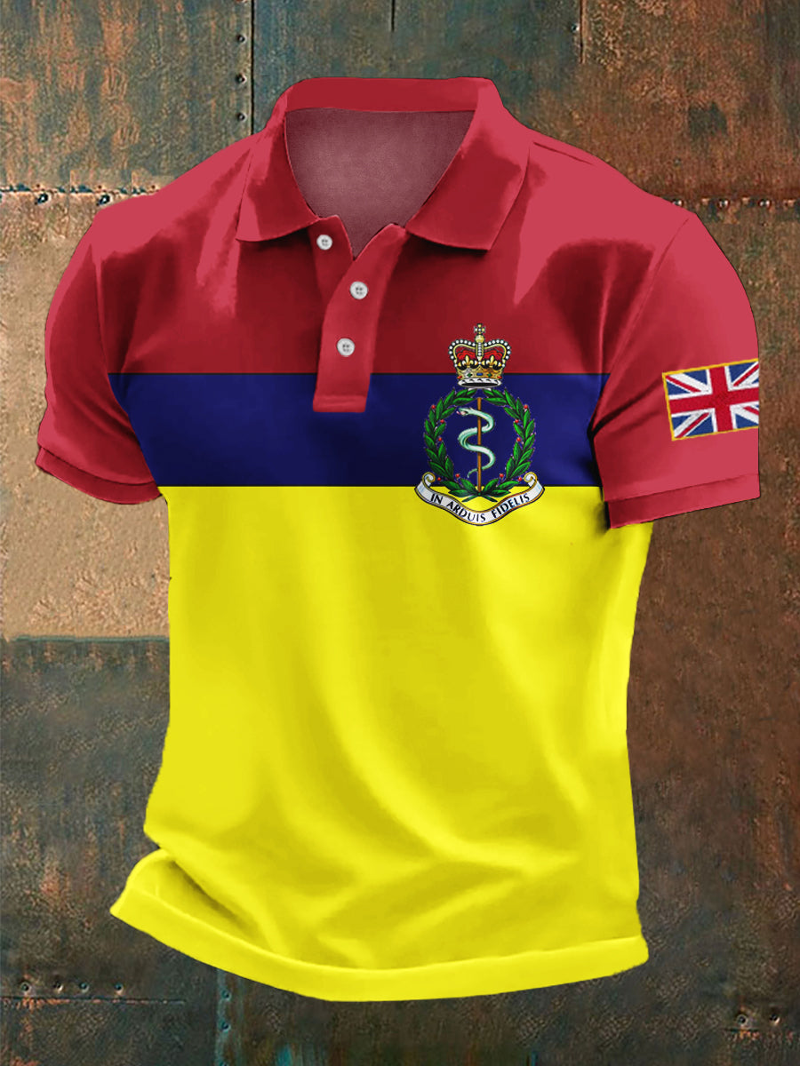 Men's Business Style Badge Top