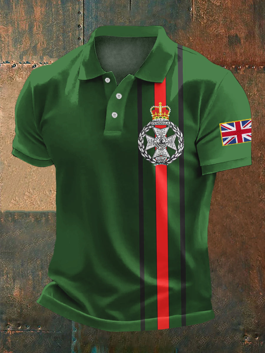 Men's Business Style Badge Top