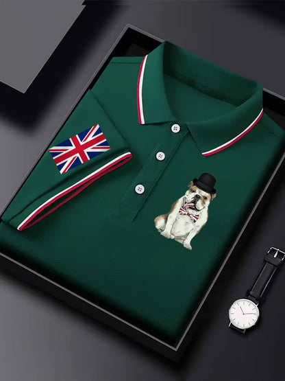 Men's Vintage British Bulldog Casual Shirt