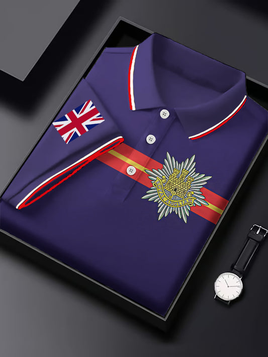 Men's Business Style Badge Top
