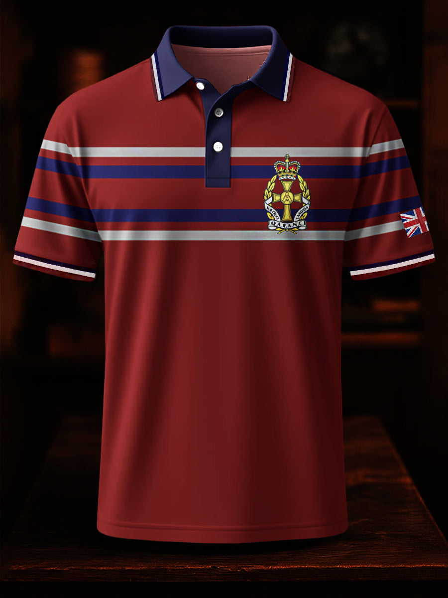 Men's Business Style Badge Top