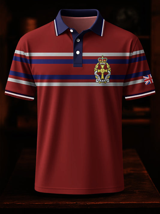 Men's Business Style Badge Top