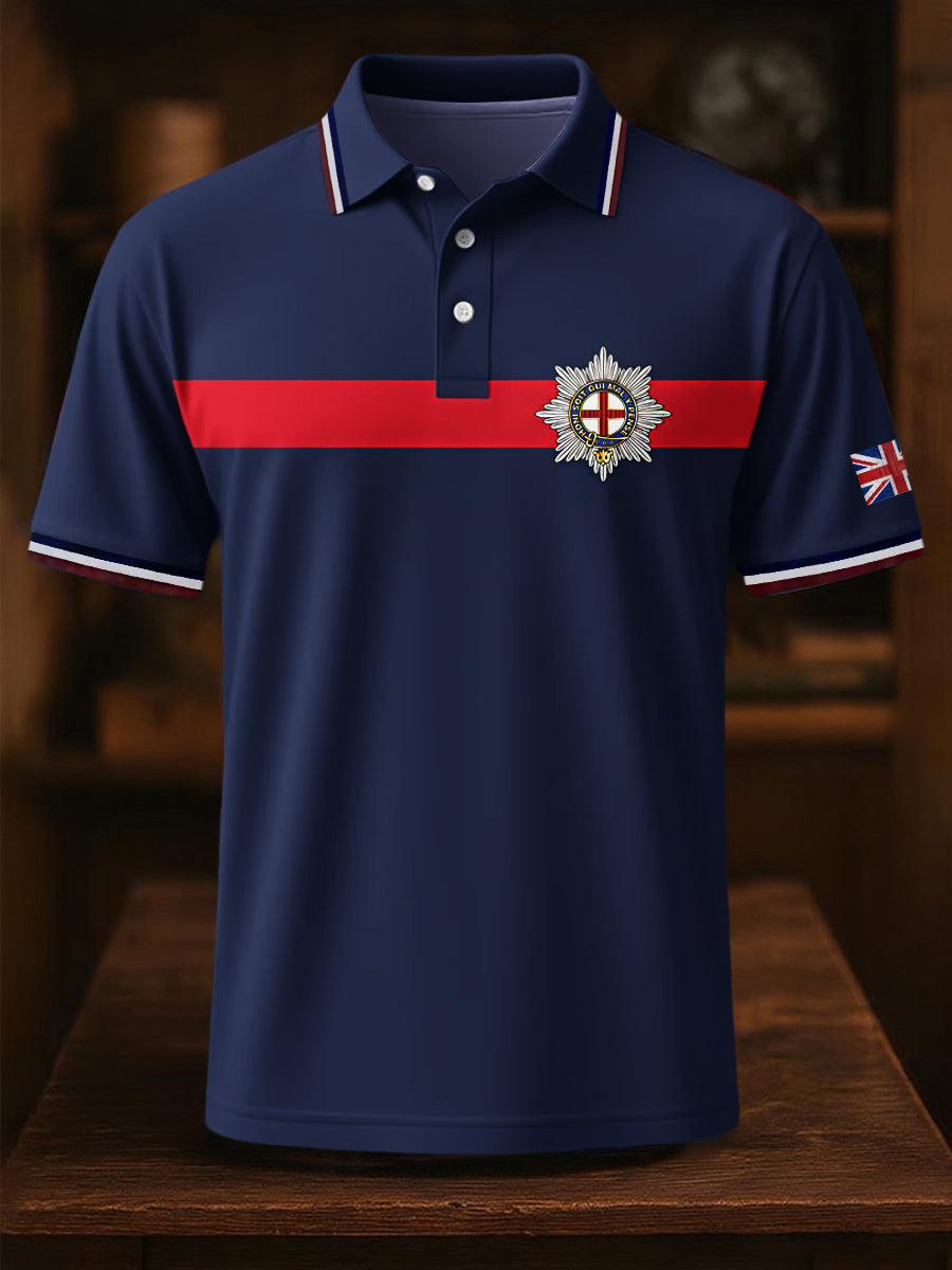 Men's Business Style Badge Top