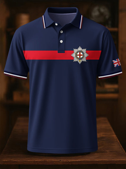 Men's Business Style Badge Top