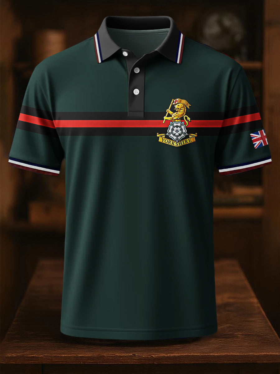 Men's Business Style Badge Top