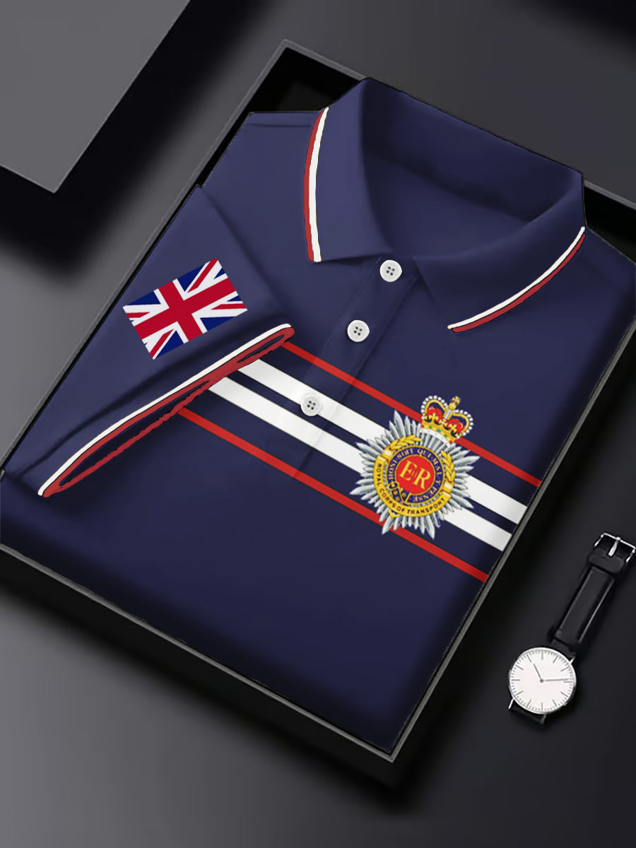 Men's Business Style Badge Top