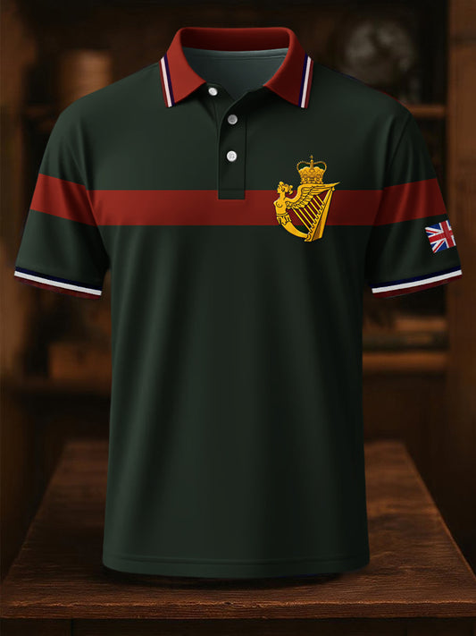Men's Business Style Badge Top