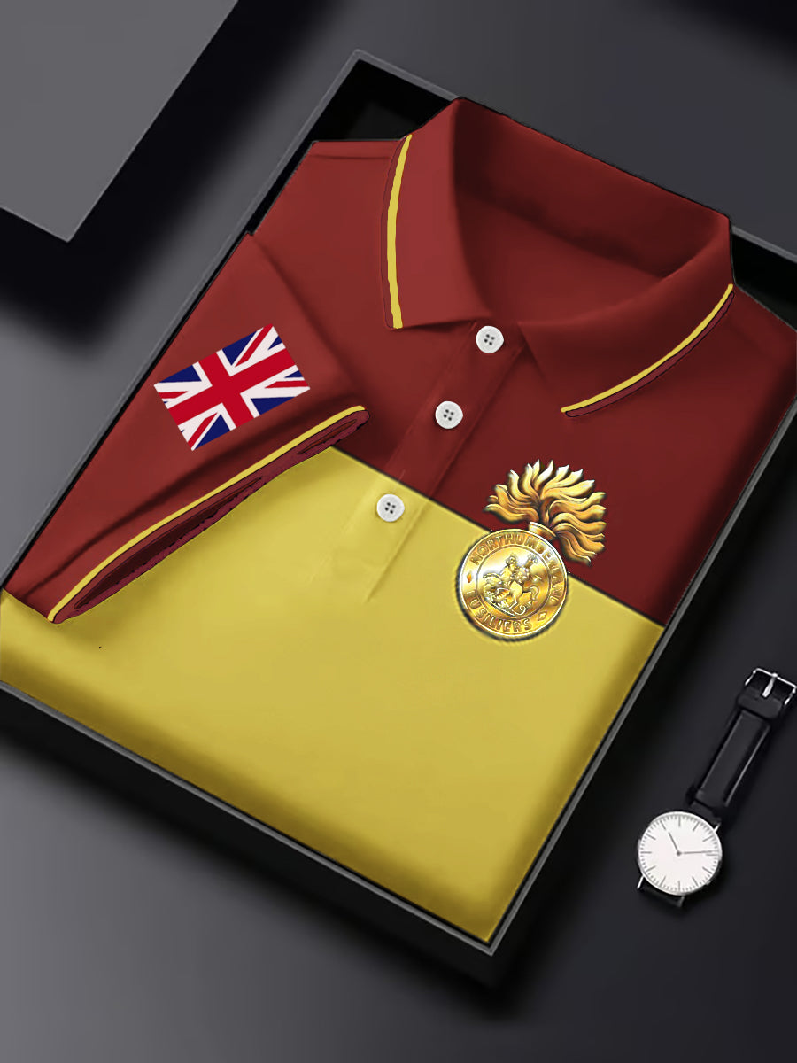 Men's Business Style Badge Top