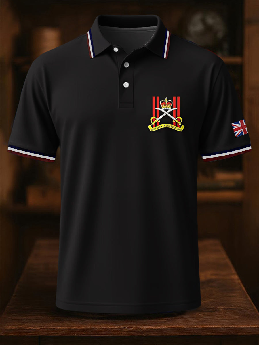 Men's Business Style Badge Top