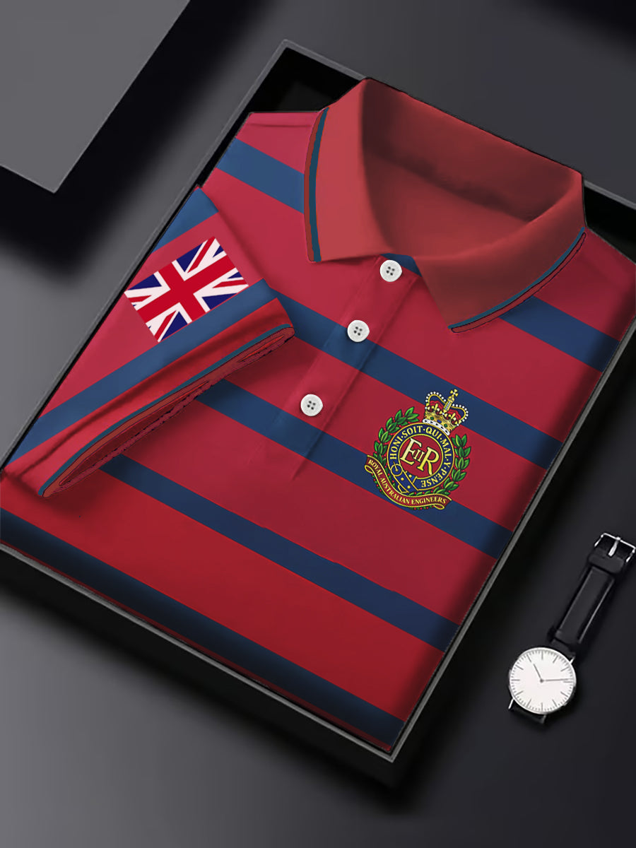 Men's Business Style Badge Top