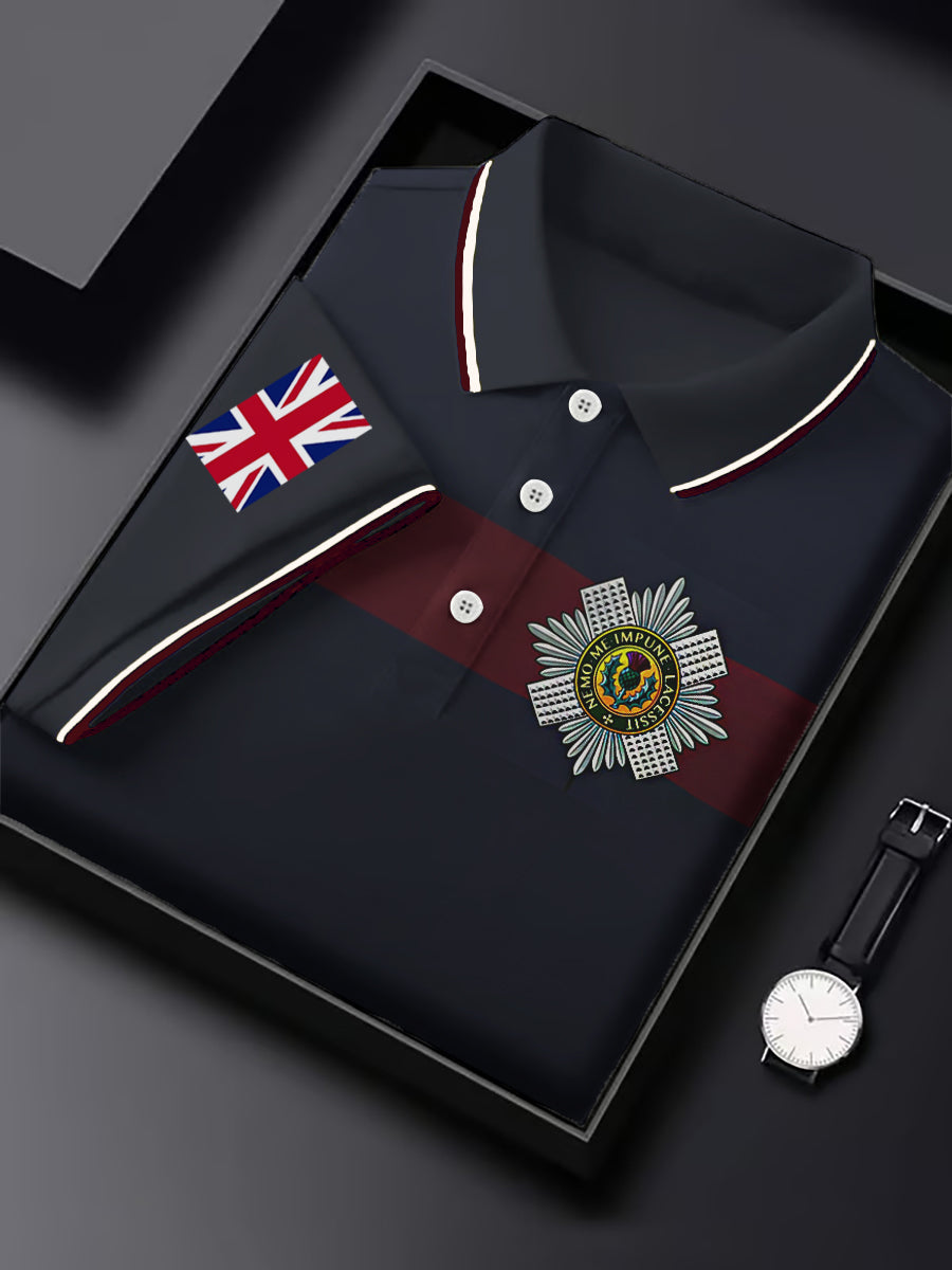 Men's Business Style Badge Top