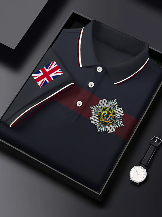 Men's Business Style Badge Top