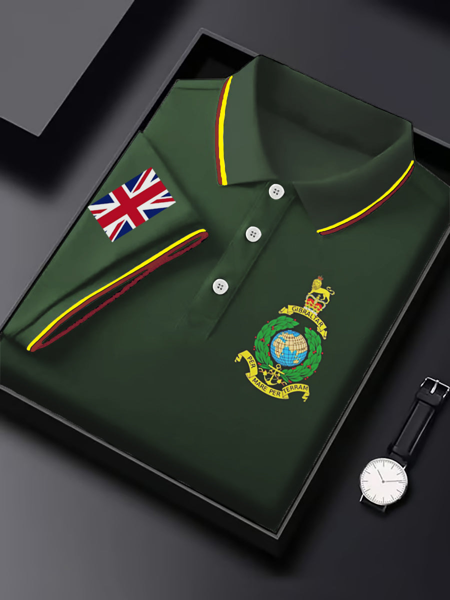 Men's Business Style Badge Top