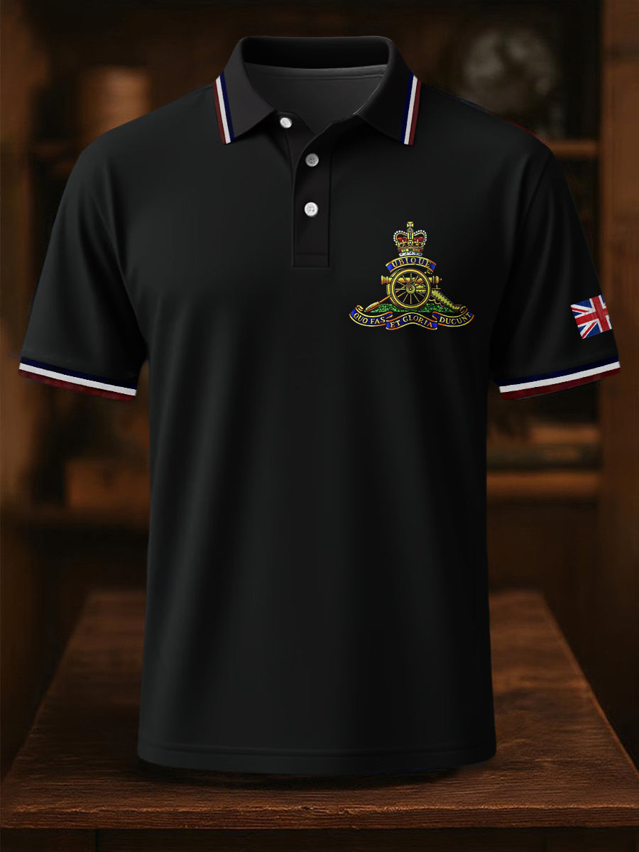 Men's Business Style Badge Top