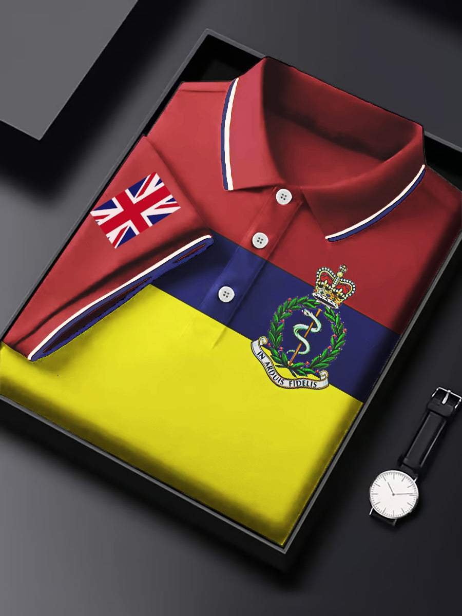 Men's Business Style Badge Top
