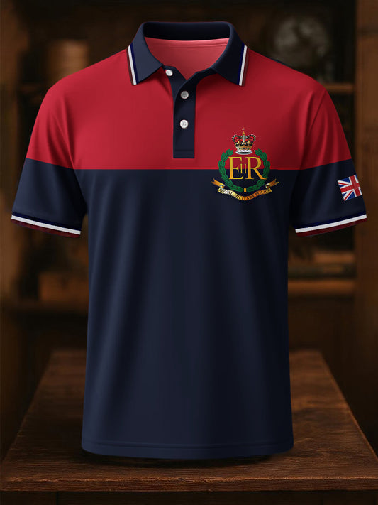 Men's Business Style Badge Top