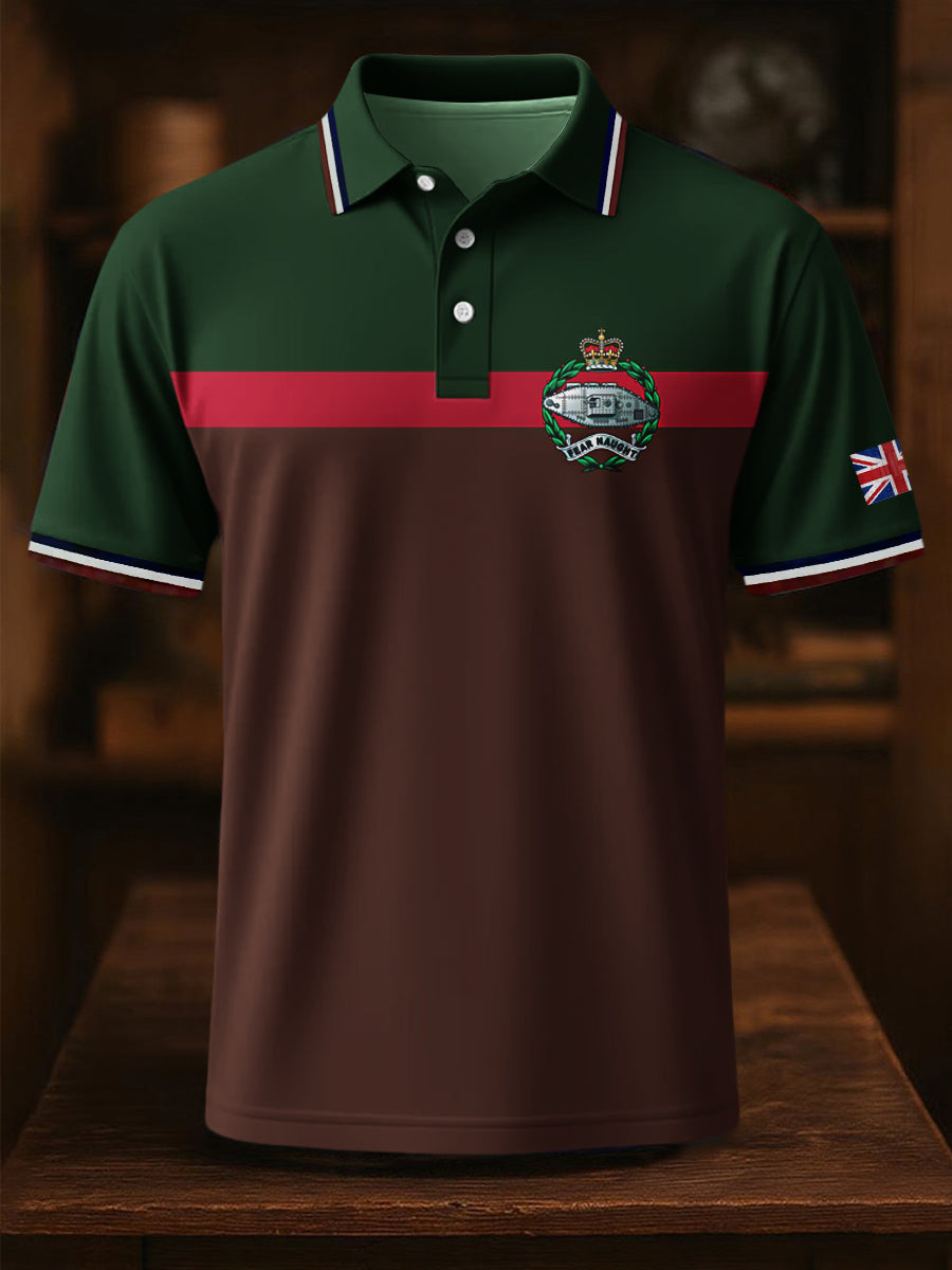 Men's Business Style Badge Top