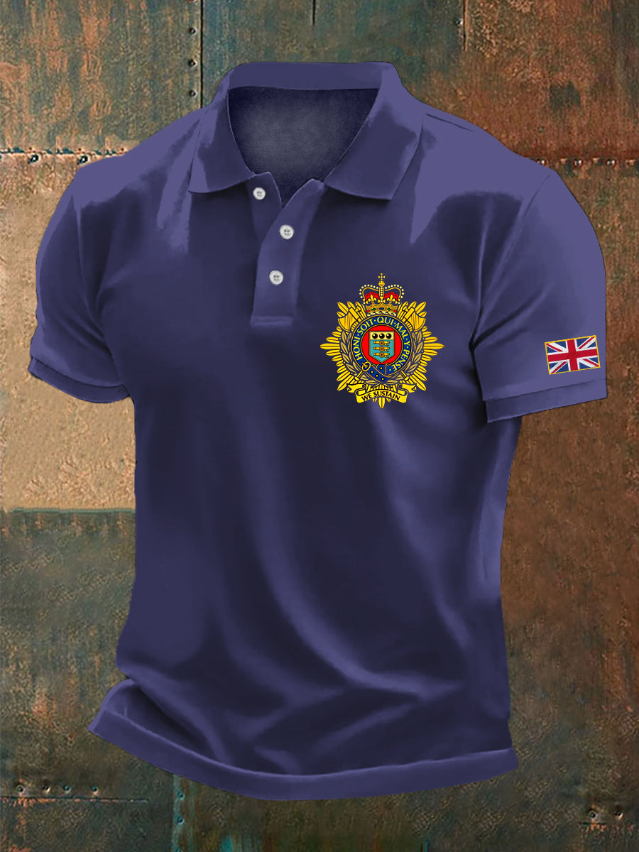 Men's Business Style Badge Top